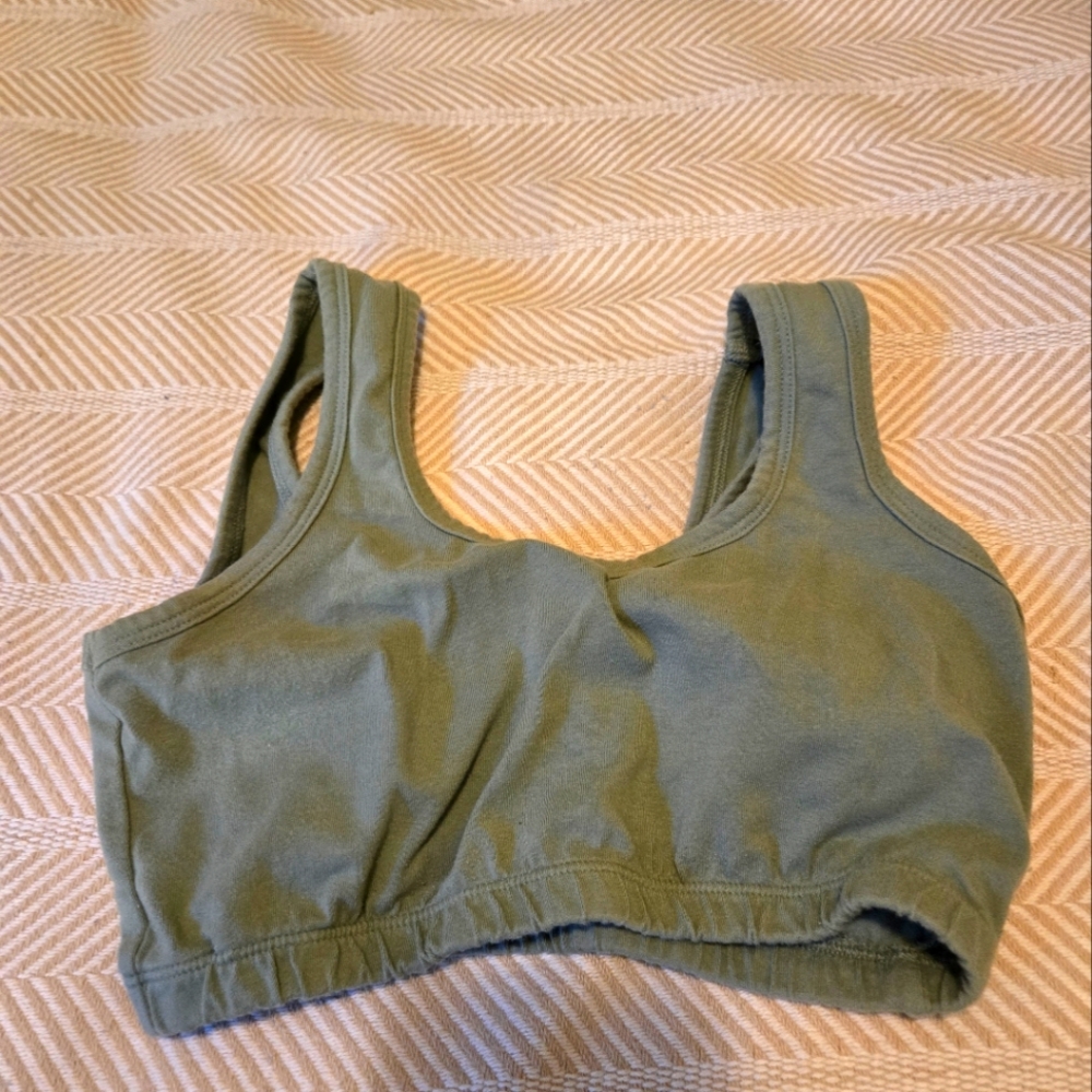 Arq full coverage bra -Celadon
